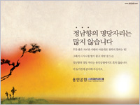 정남지 신문 광고 1
